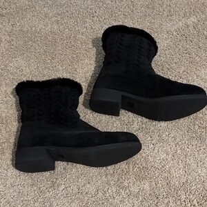 Abeo Leather Sheepskin Boots